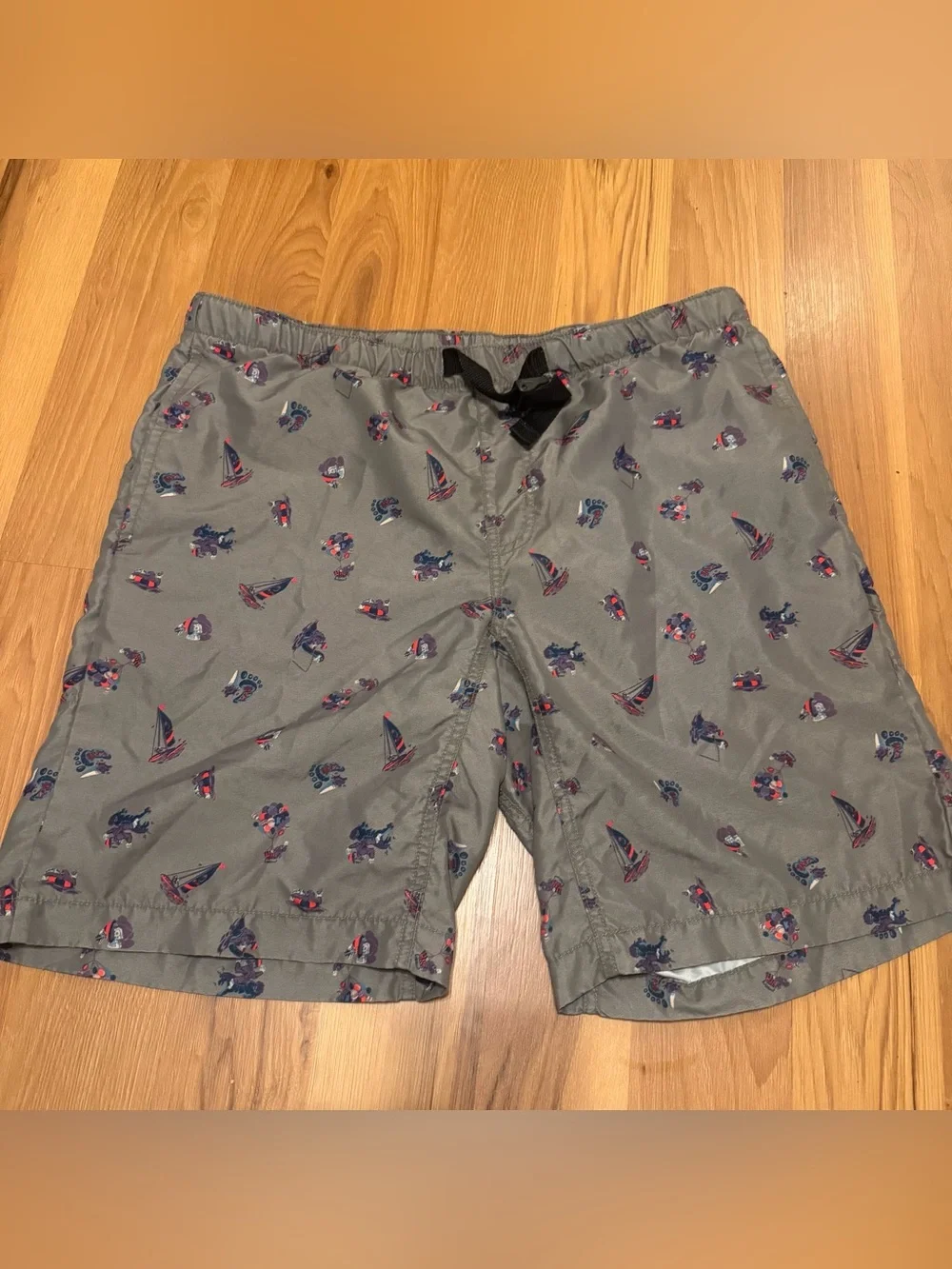 Kavu Big Eddy Salty Sailor Shorts Size Large Swim | Multi Wear